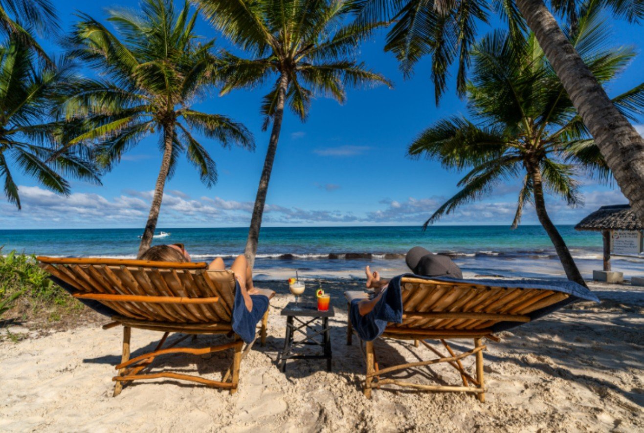 La plage de Diani Beach